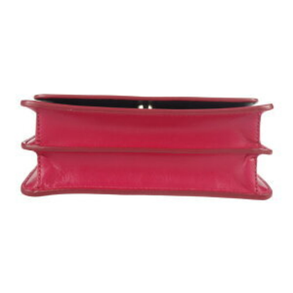 PRADA shoulder bag PEONIA of calf leather pink wallet pochette clutch - Picture 4 of 9